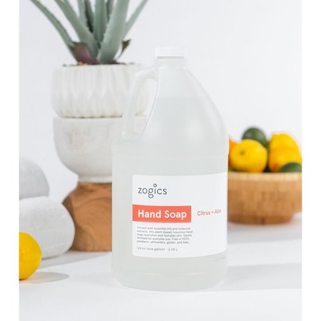 ZOGICS Hand Soap, Citrus and Aloe, 1 gallon HSCA128-Single
